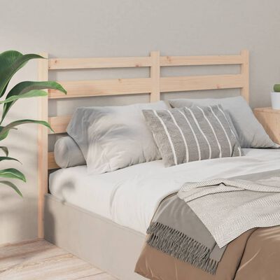 vidaXL Testiera per Letto 146x4x100 cm in Legno Massello di Pino