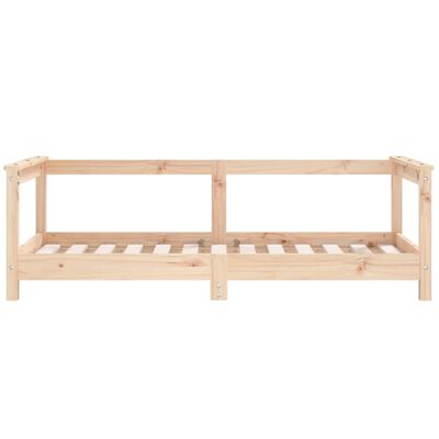 vidaXL Giroletto per Bambini 70x140 cm in Legno Massello di Pino