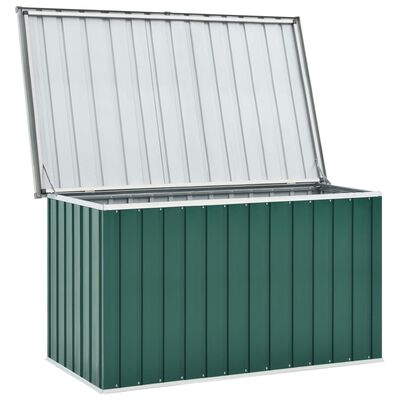 vidaXL Baule da Giardino Verde 149x99x93 cm