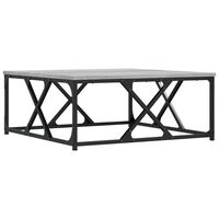 vidaXL Tavolino da Salotto Grigio Sonoma 70x70x30 cm Legno Multistrato