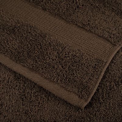 vidaXL Asciugamani Premium SOLUND 4 pz Grigi 50x100 cm 600gsm