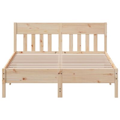 vidaXL Letto senza Materasso 120x190 cm in Legno Massello di Pino