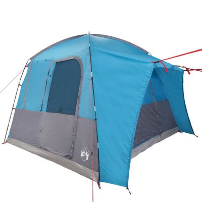 vidaXL Tenda da Campeggio da Auto per 4 Persone Blu Impermeabile