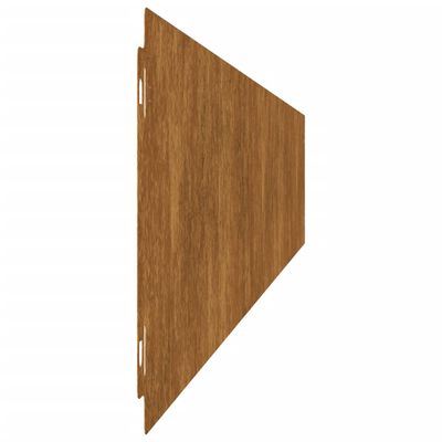 vidaXL Bordure per Prato 50 pz 15x103 cm Flessibili in Acciaio Corten