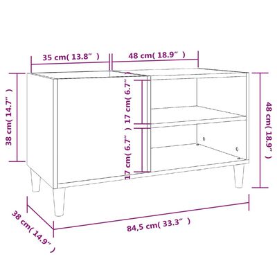 Compra Porta vinili Metallo Bianco