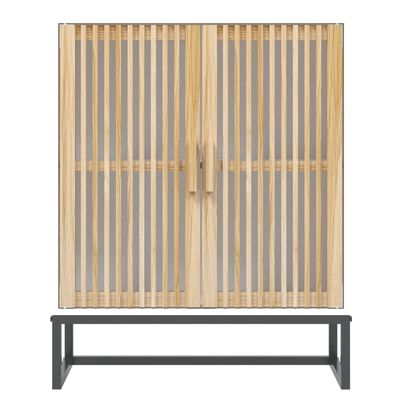 vidaXL Credenza Bianca 60x30x75 cm in Legno Multistrato