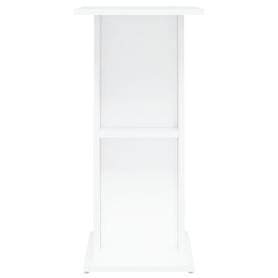 vidaXL Supporto per Acquario Bianco 60,5x36x72,5 cm Legno Multistrato