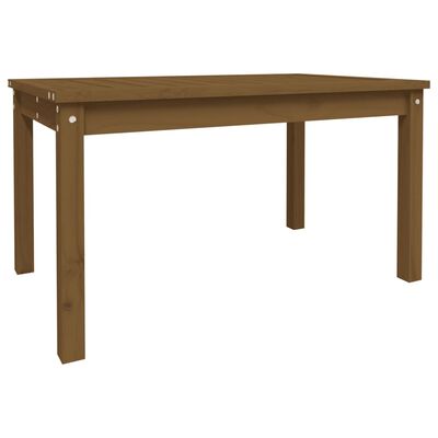 vidaXL Tavolo da Giardino Ambra 82,5x50,5x45 cm Legno Massello Pino