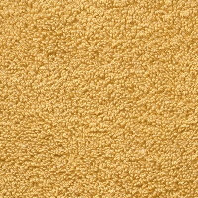 vidaXL Asciugamani Ospiti SOLUND 2 pz Oro 30x50 cm 600gsm