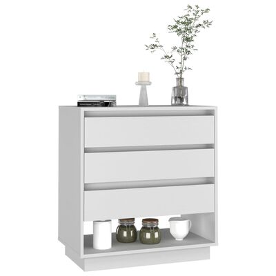 vidaXL Credenza Bianca 70x41x75 cm in Truciolato