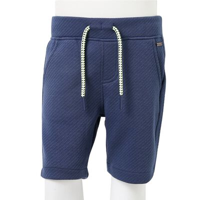 Pantaloncini per Bambini con Coulisse Blu Scuro 92