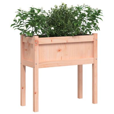 vidaXL Fioriere da Giardino 2 pz con Gambe Legno Massello di Douglas