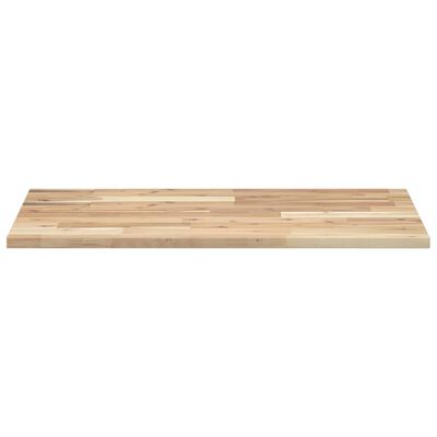 vidaXL Piano da Bagno Non Trattato 60x50x2 cm Legno Massello di Acacia