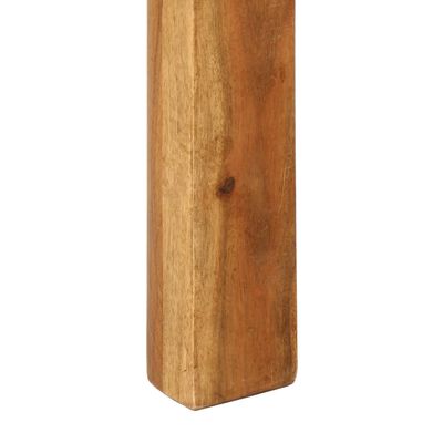 vidaXL Tavolo da Pranzo 110x55x76 cm Legno Massello di Acacia