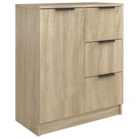 vidaXL Credenza Rovere Sonoma 60x30x70 cm in Legno Multistrato