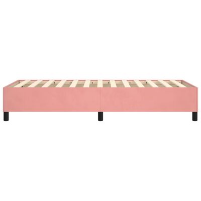 vidaXL Giroletto Rosa 100x200 cm in Velluto