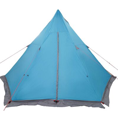 vidaXL Tenda Familiare Tipi per 6 Persone Blu Impermeabile