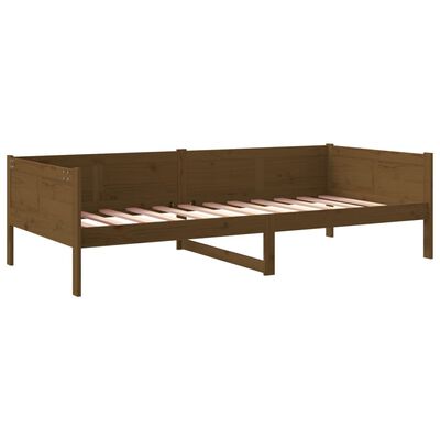 vidaXL Dormeuse Ambra in Legno Massello di Pino 80x200 cm