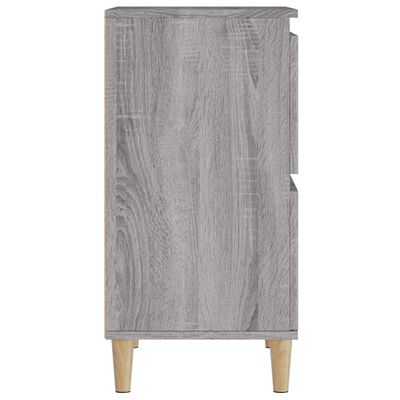 vidaXL Credenza Grigio Sonoma 60x35x70 cm in Legno Multistrato