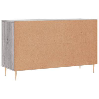 vidaXL Credenza Grigio Sonoma 100x36x60 cm in Legno Multistrato