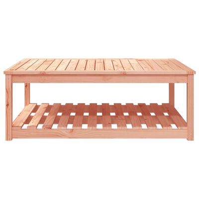 vidaXL Tavolo da Giardino 121x82,5x45 cm in Legno Massello di Douglas