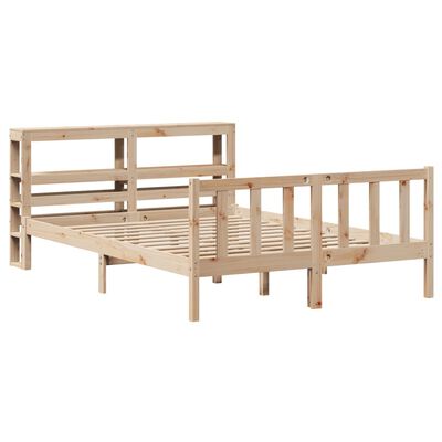 vidaXL Letto senza Materasso 160x200 cm in Legno Massello di Pino