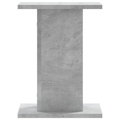 vidaXL Supporti per Piante 2 pz Grigio Cemento 30x30x50 cm Truciolato