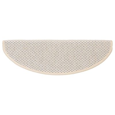 vidaXL Tappeti Autoadesivi Scale Aspetto Sisal 15 pz 65x21x4cm Berbero