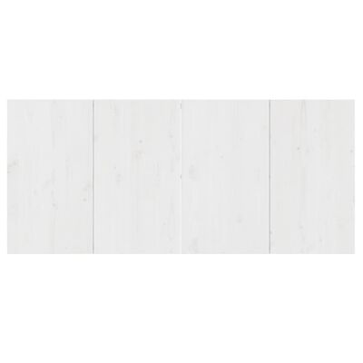 vidaXL Tavolo da Bar Bianco 180x80x110 cm in Legno Massello di Pino