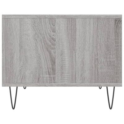 vidaXL Tavolino da Salotto Grigio Sonoma 60x50x40 cm Legno Multistrato