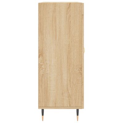 vidaXL Credenza Rovere Sonoma 69,5x34x90 cm in Legno Multistrato