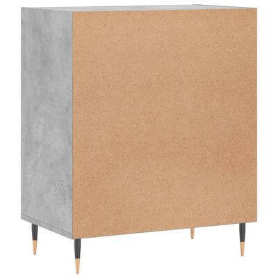 vidaXL Credenza Grigio Cemento 57x35x70 cm in Legno Multistrato