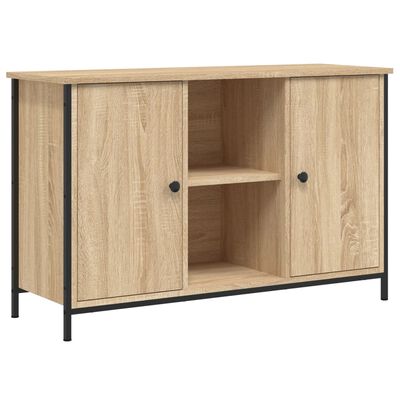 vidaXL Mobile Porta TV Rovere Sonoma 100x35x65 cm in Legno Multistrato