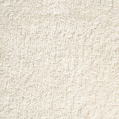 vidaXL Asciugamani per Ospiti SOLUND 10 pz Crema 30x50cm 600 g/m²