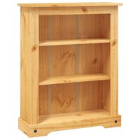 vidaXL Libreria a 3 Ripiani Pino Messicano Corona Range 81x29x100 cm