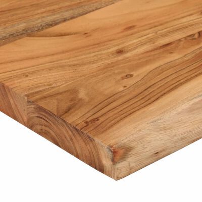 vidaXL Mensola a Muro 50x40x2,5cm Rettangolare Legno Acacia Bordi Vivi