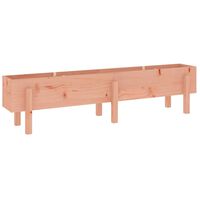 vidaXL Fioriera Rialzata Giardino 160x30x38 cm Legno Massello Douglas