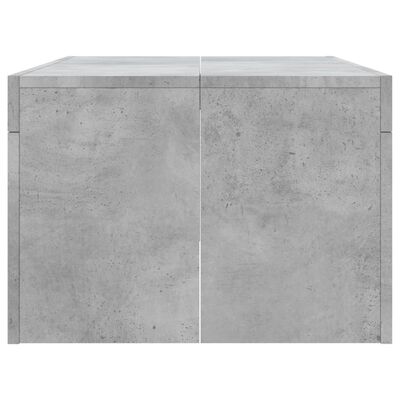 vidaXL Tavolino Salotto Grigio Cemento 102x50x36 cm Legno Multistrato