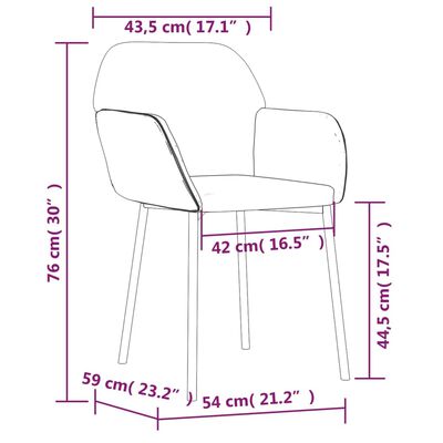 vidaXL Sedie da Pranzo 2 pz Nere in Tessuto e Similpelle