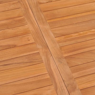 vidaXL Tavolo Batavia 150x90x75 cm in Legno Massello di Teak