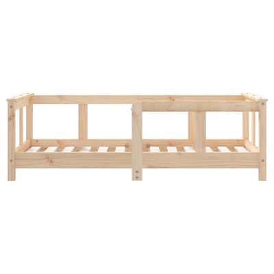 vidaXL Giroletto per Bambini 70x140 cm in Legno Massello di Pino