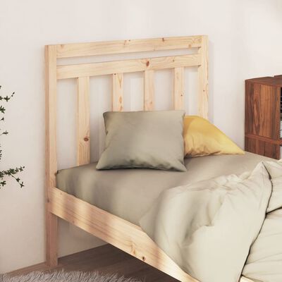 vidaXL Testiera per Letto 95x4x100 cm in Legno Massello di Pino