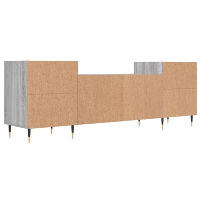 vidaXL Mobile TV Grigio Sonoma 160x35x55 cm in Legno Multistrato