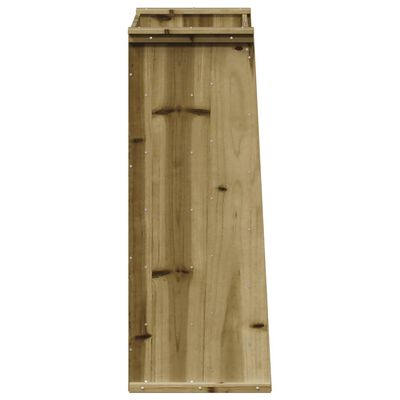 vidaXL Fioriera per Erbe 6 Ripiani 69x40x101,5cm Legno Impregnato Pino