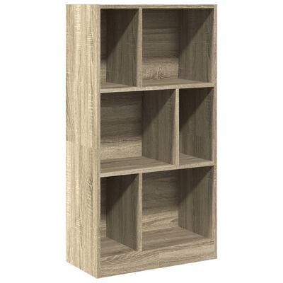 vidaXL Libreria Rovere Sonoma 57x28,5x107,5 cm in Legno Multistrato