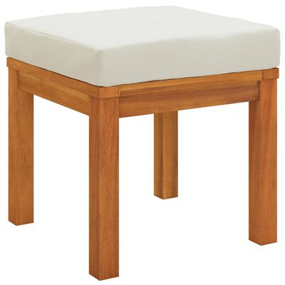 vidaXL Set da Pranzo Giardino 11 pz con Cuscini Legno Massello Acacia