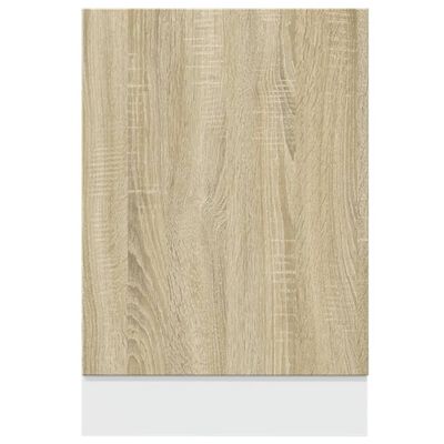 vidaXL Pannello Lavastoviglie Rovere Sonoma 45x3x67 cm Multistrato