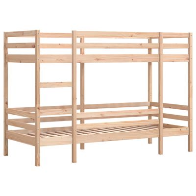 vidaXL Letto a Castello senza Materasso 90x190 cm Legno di Pino