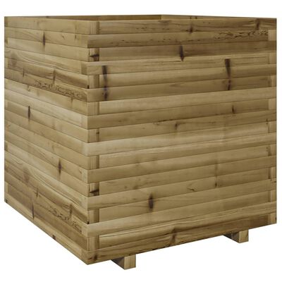 vidaXL Fioriera da Giardino 70x70x72,5 cm in Legno di Pino Impregnato