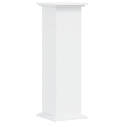 vidaXL Supporto per Piante Bianco 33x33x100 cm in Truciolato